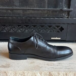 Cole Haan Men’s Grand.OS Black Leather Lenox Hill Cap Toe Dress Oxford 11 M A+++